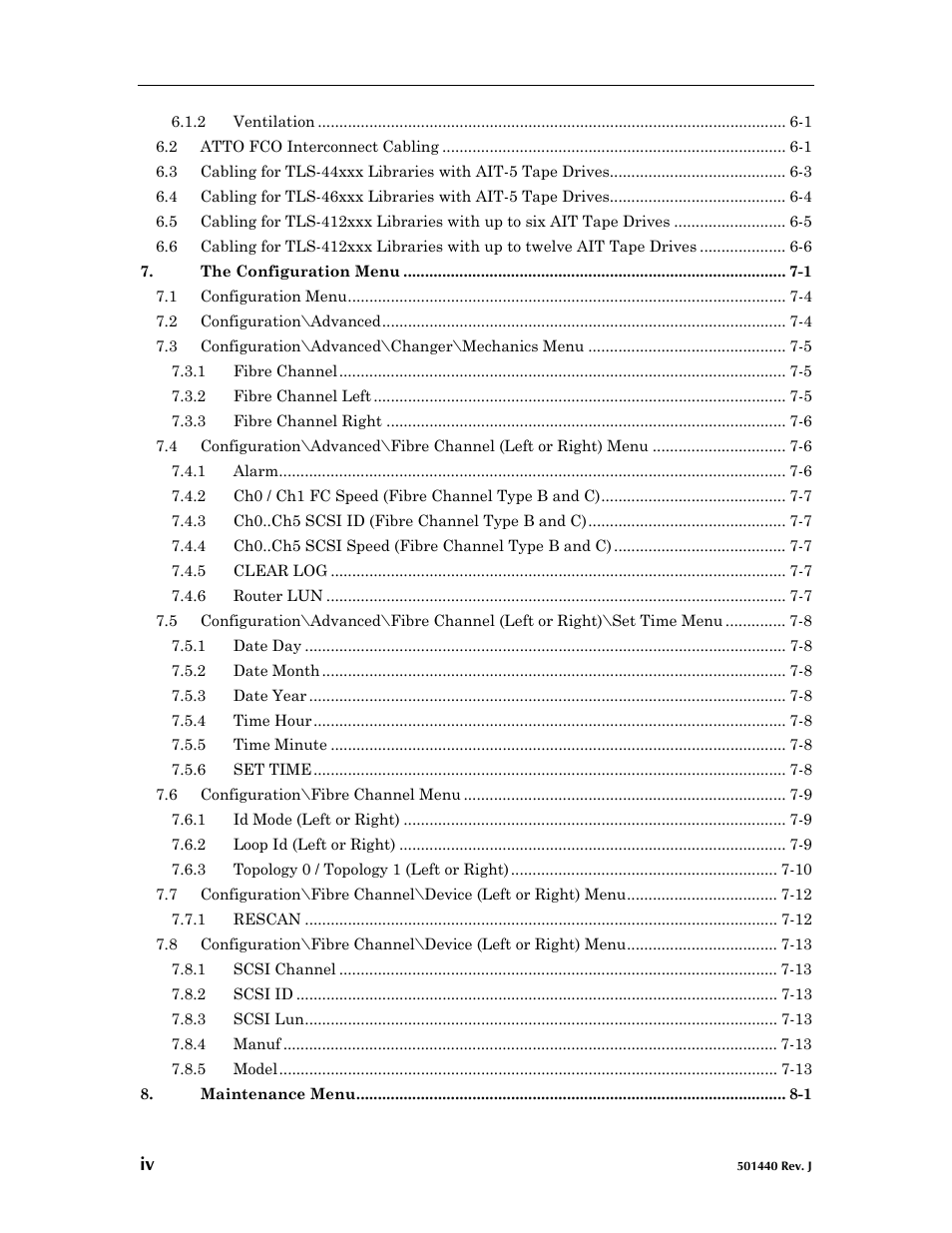 Qualstar 501440 Rev. G User Manual | Page 5 / 81