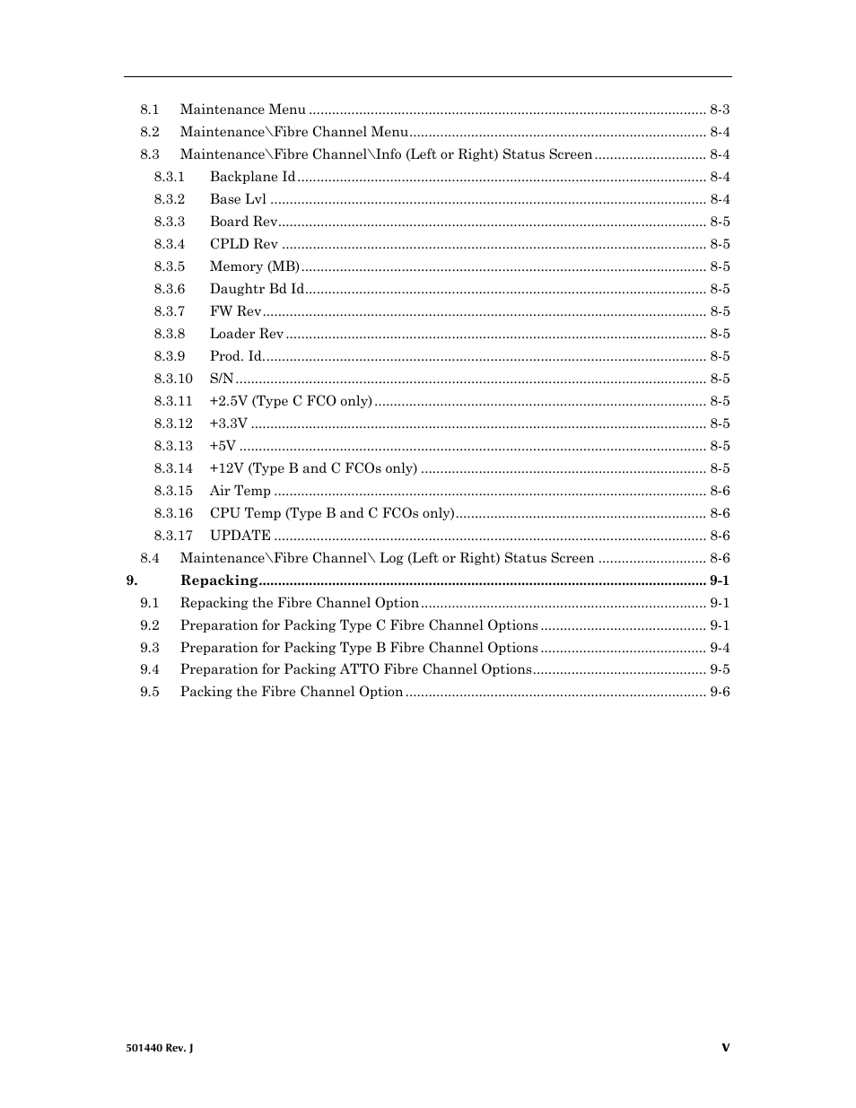 Qualstar 501440 Rev. G User Manual | Page 6 / 81