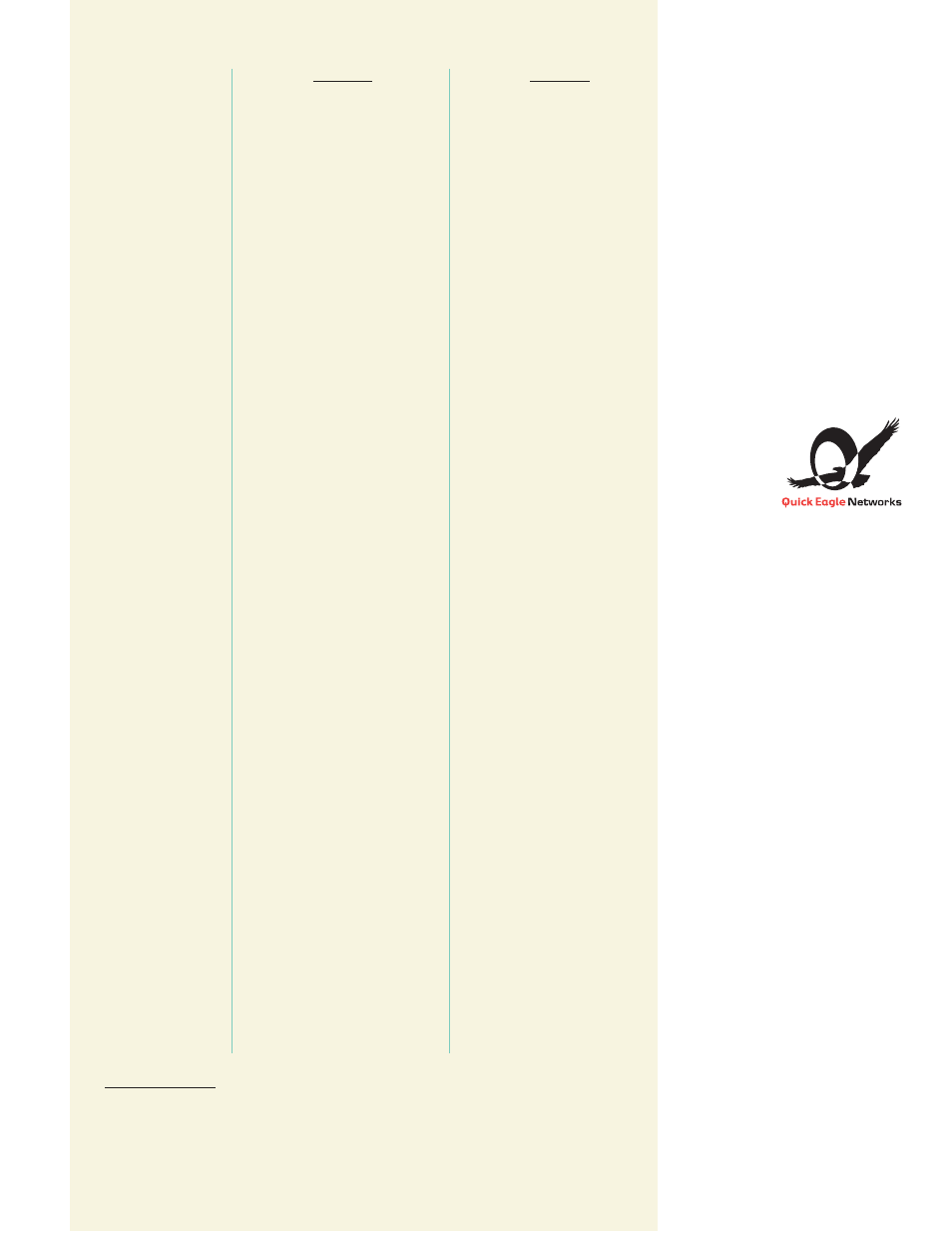 Dl315x_access_multiplexer_may07_final 1, Order information | Quick Eagle Networks DL3150 User Manual | Page 4 / 4