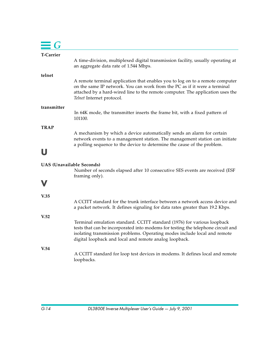 Quick Eagle Networks DL3800E User Manual | Page 160 / 162