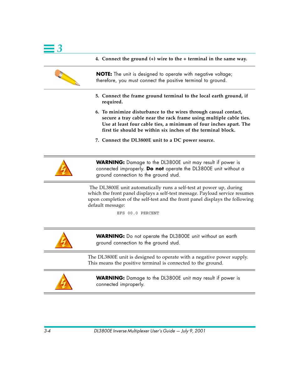 Quick Eagle Networks DL3800E User Manual | Page 36 / 162