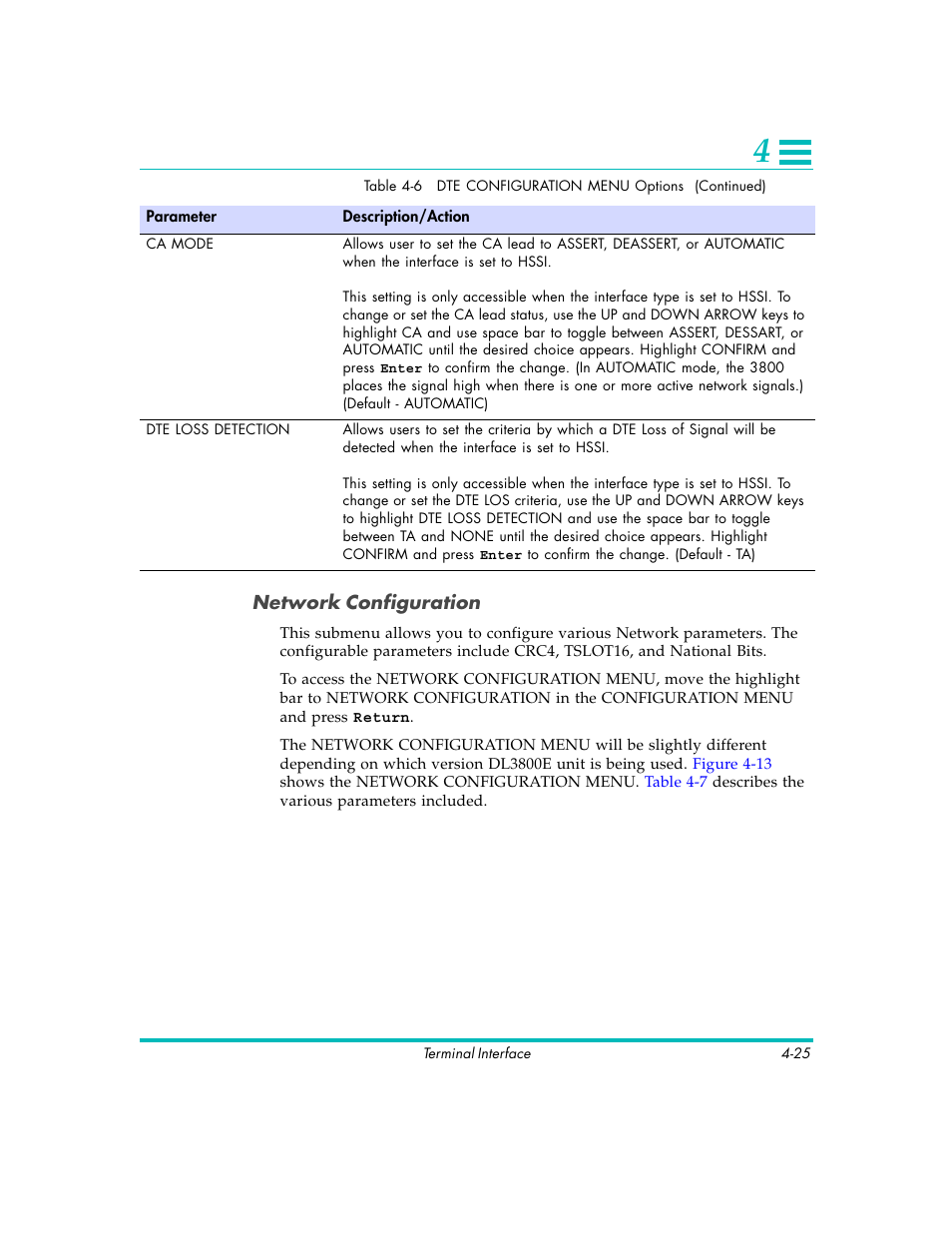 Quick Eagle Networks DL3800E User Manual | Page 65 / 162