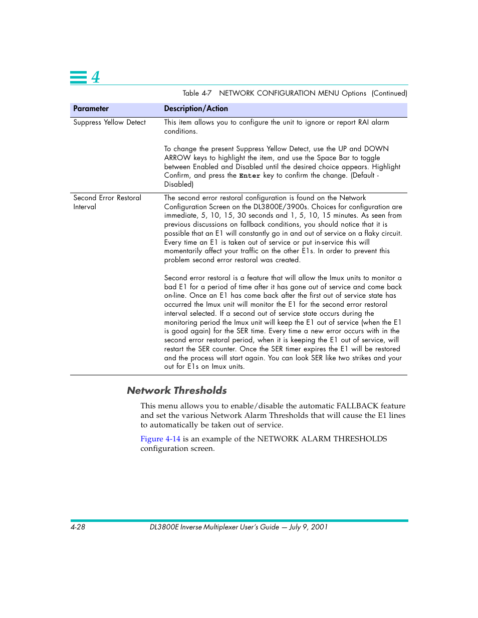Quick Eagle Networks DL3800E User Manual | Page 68 / 162