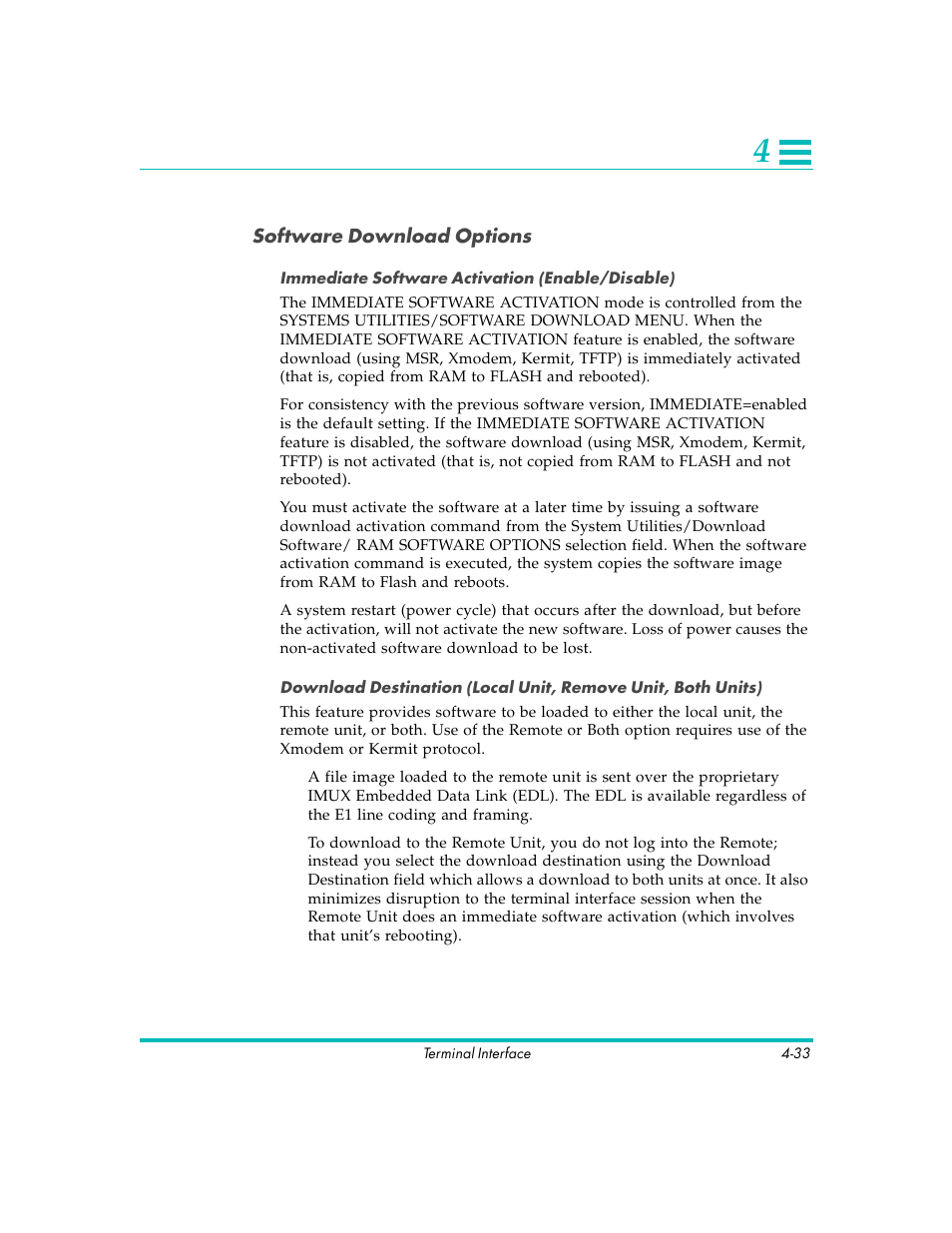 Quick Eagle Networks DL3800E User Manual | Page 73 / 162