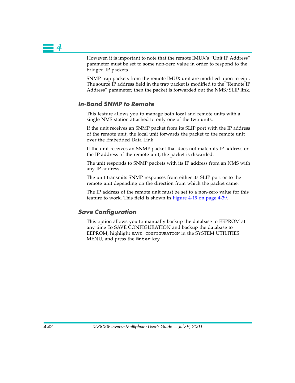 Quick Eagle Networks DL3800E User Manual | Page 82 / 162