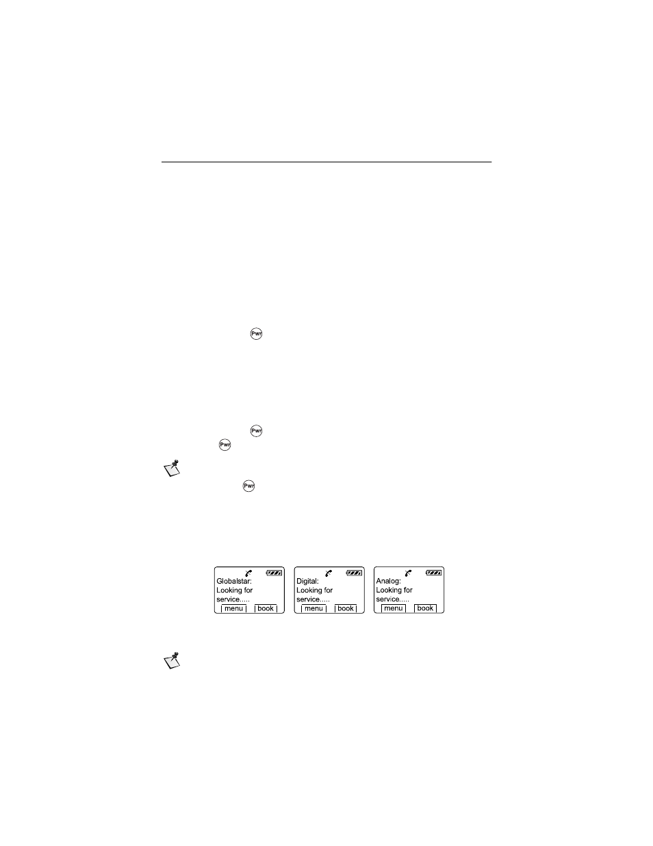 Calling basics, Turning the phone on, Turning the phone off | Standby mode | Qualcomm GSP-1600 User Manual | Page 19 / 86
