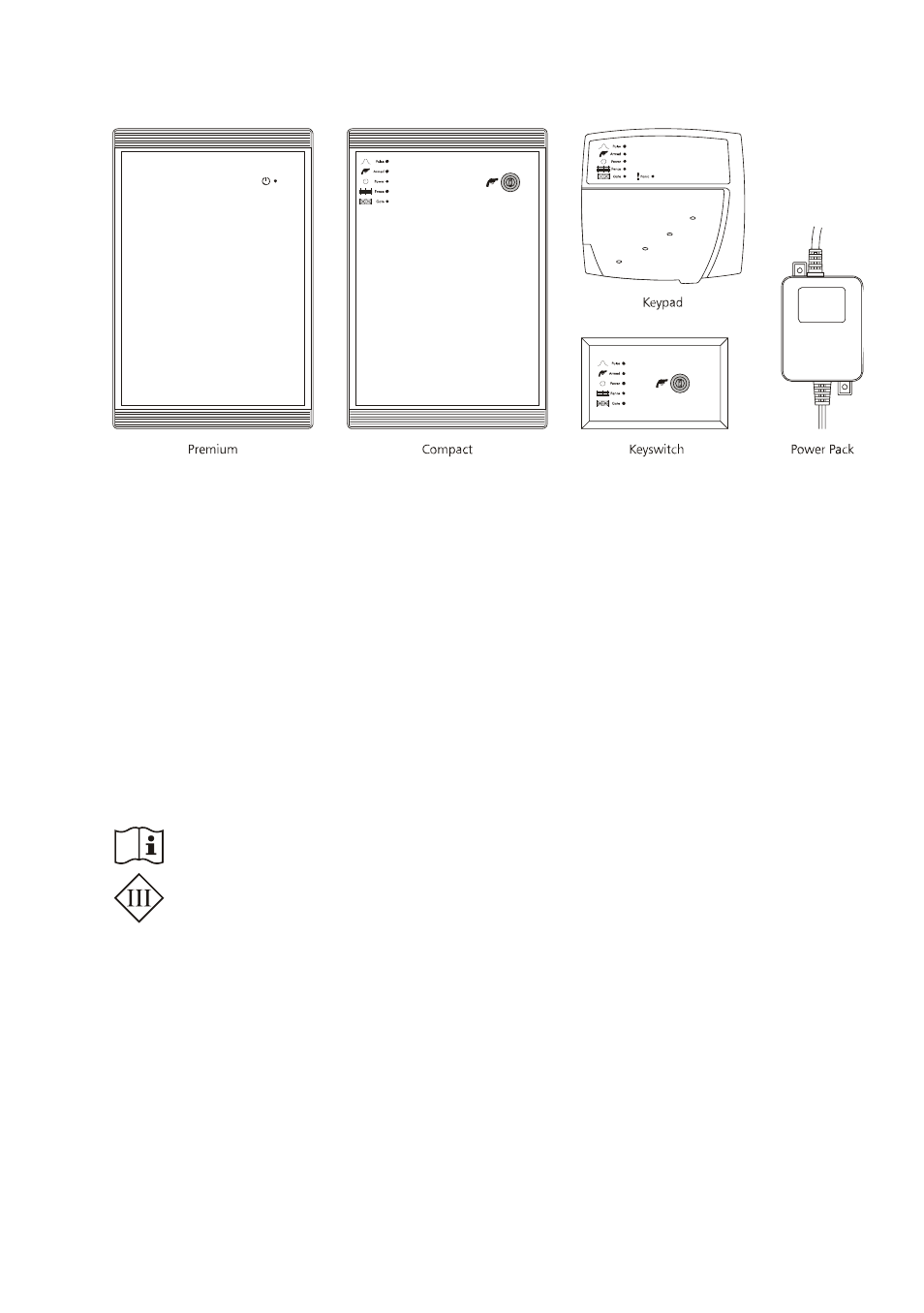 Premium, Compact | Tru-Test Electric Fence Security System User Manual | Page 3 / 17