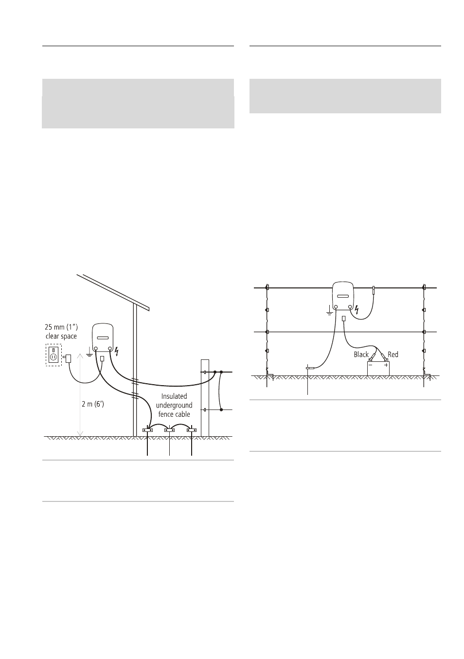 Installing the energizer inside, Installing the energizer outside | Tru-Test 1 J User Manual | Page 3 / 12