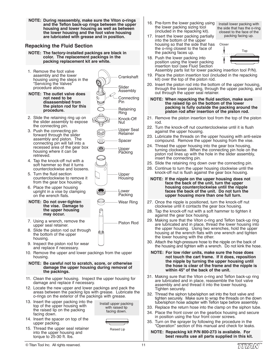 Titan Tool 800-2005 User Manual | Page 11 / 24