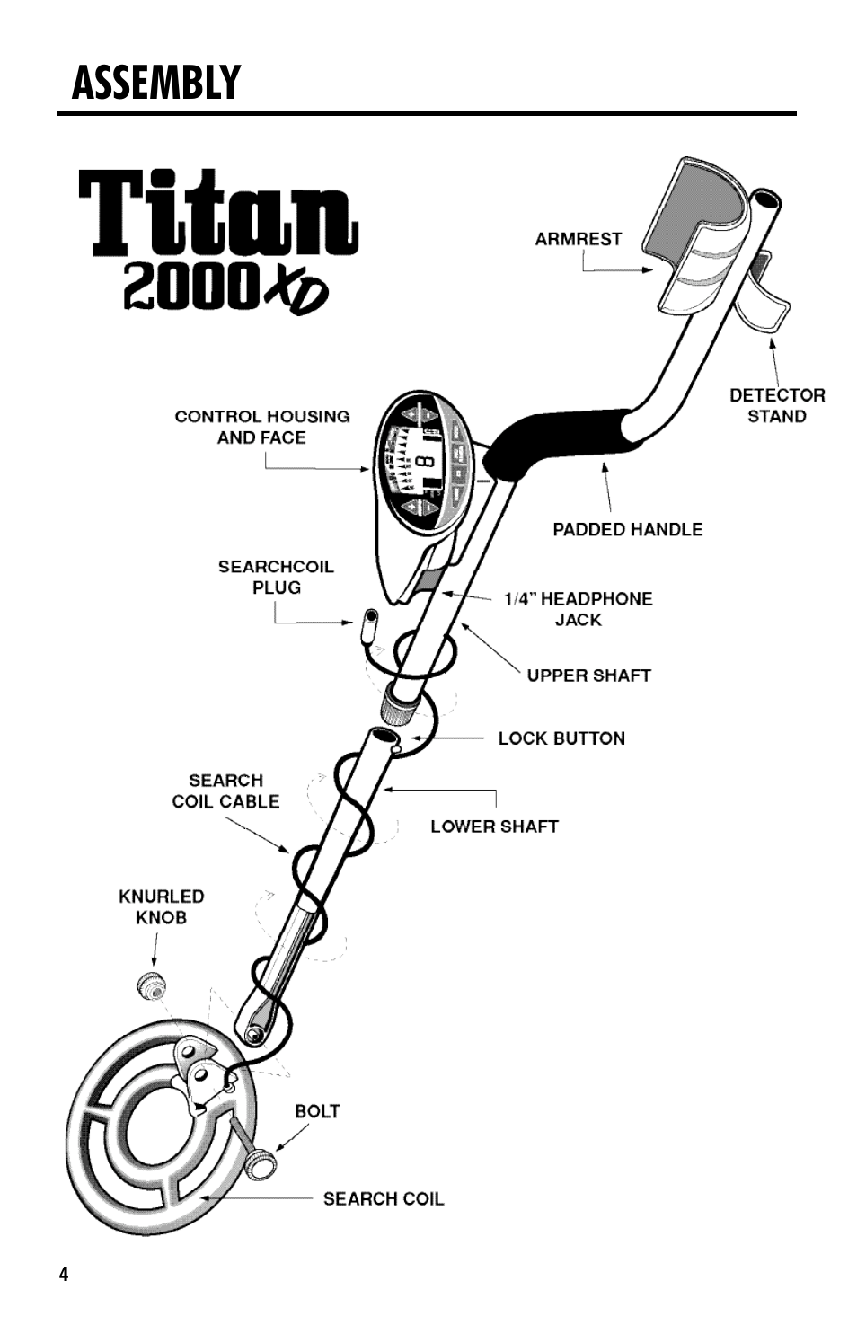 Assembly | Titan Tool 2000XD User Manual | Page 4 / 20