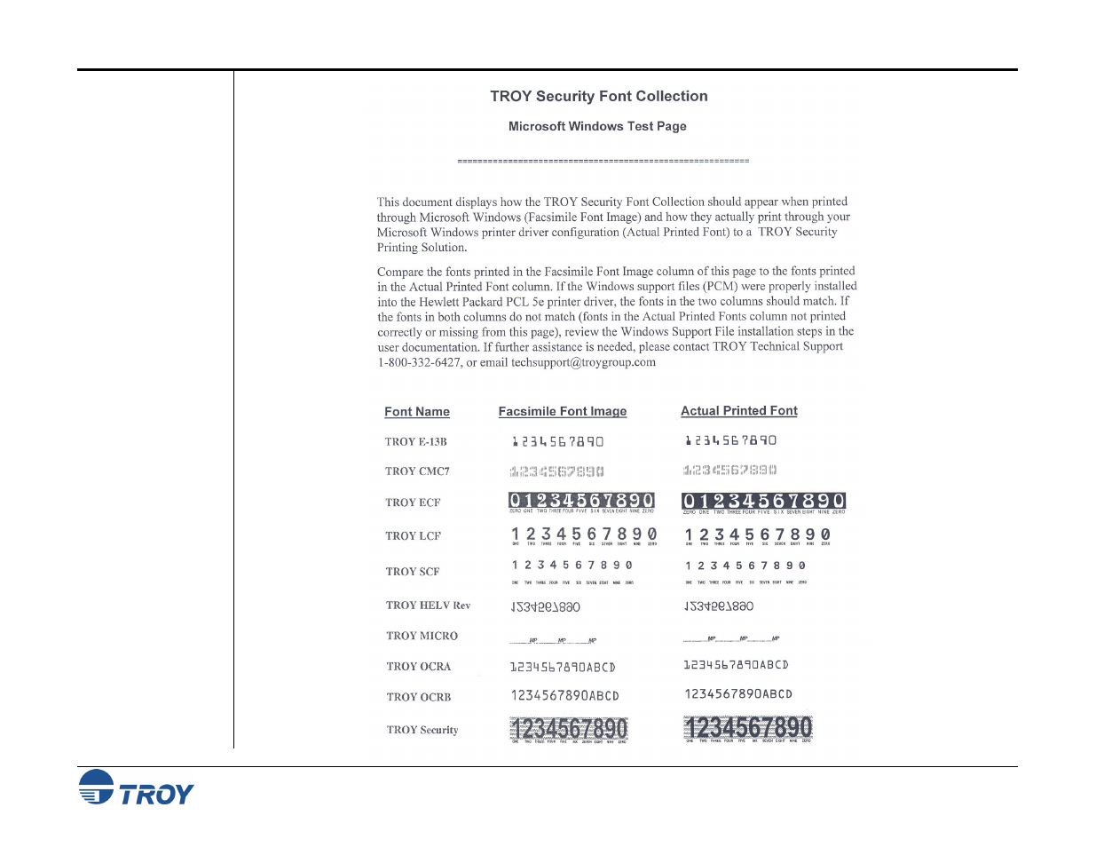 TROY Group Font Memory Card Kit User Manual | Page 11 / 50