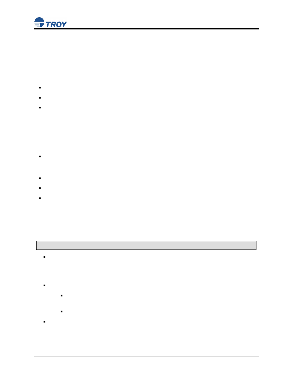 Section 4 – troubleshooting, Introduction, Printing problems | User’s guide | TROY Group TROY200 Series User Manual | Page 22 / 34