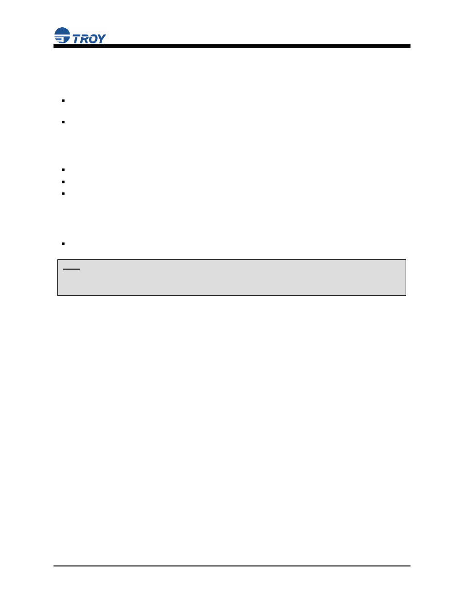 Wireless print server requirements, User’s guide | TROY Group TROY200 Series User Manual | Page 7 / 34