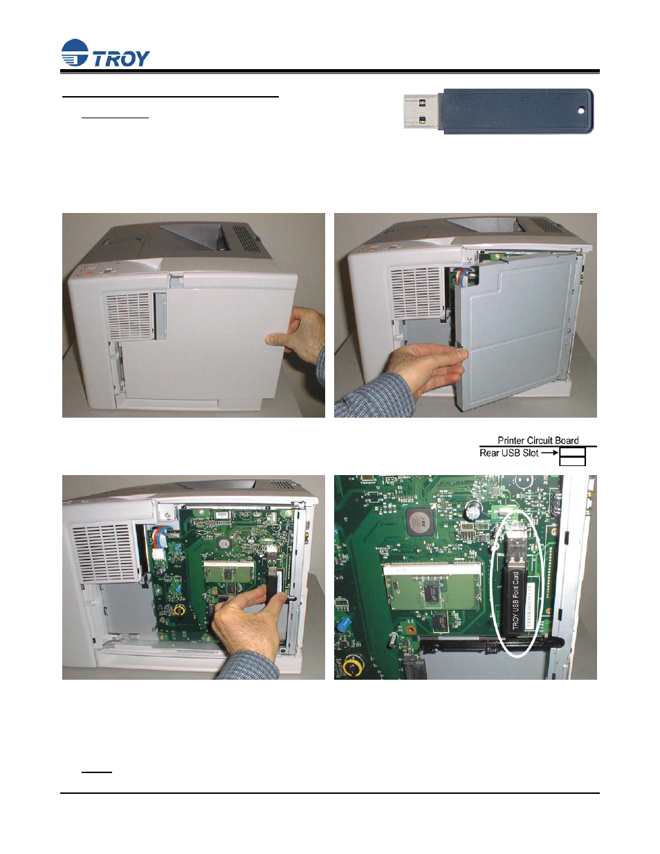 TROY Group TROY MICR 3005 User Manual | 1 page