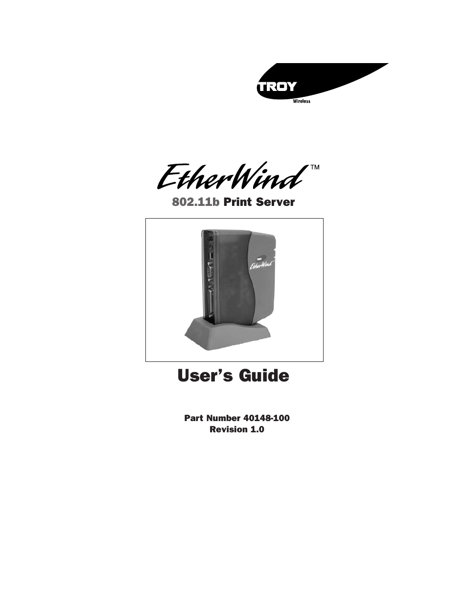 TROY Group EtherWind 802.11b User Manual | 60 pages