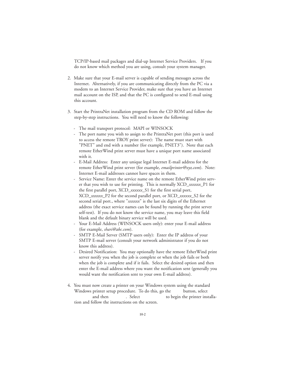TROY Group EtherWind 802.11b User Manual | Page 42 / 60