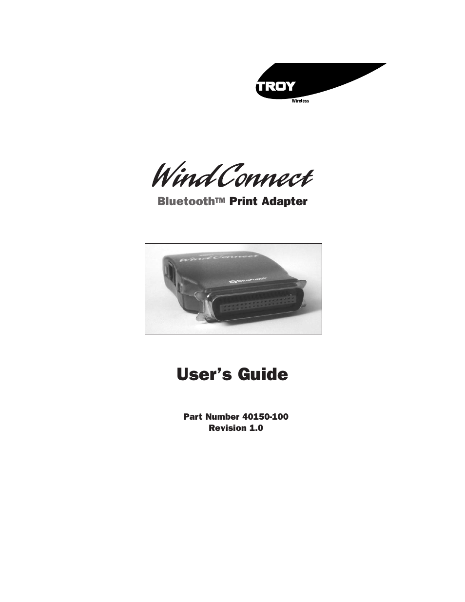 TROY Group Bluetooth Print Adapter User Manual | 34 pages