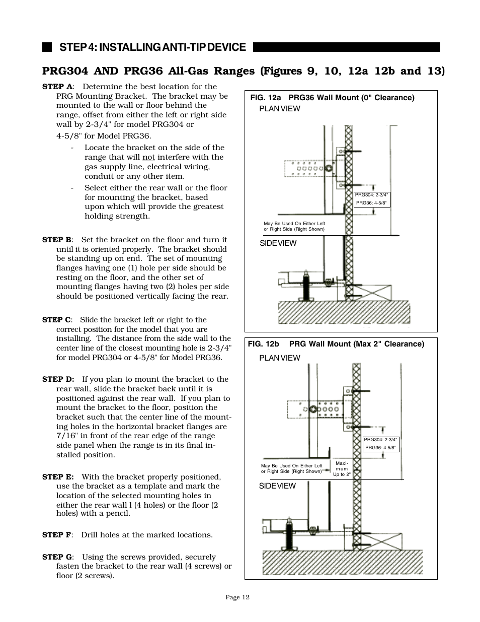 Thermador PRDS304 User Manual | Page 14 / 28