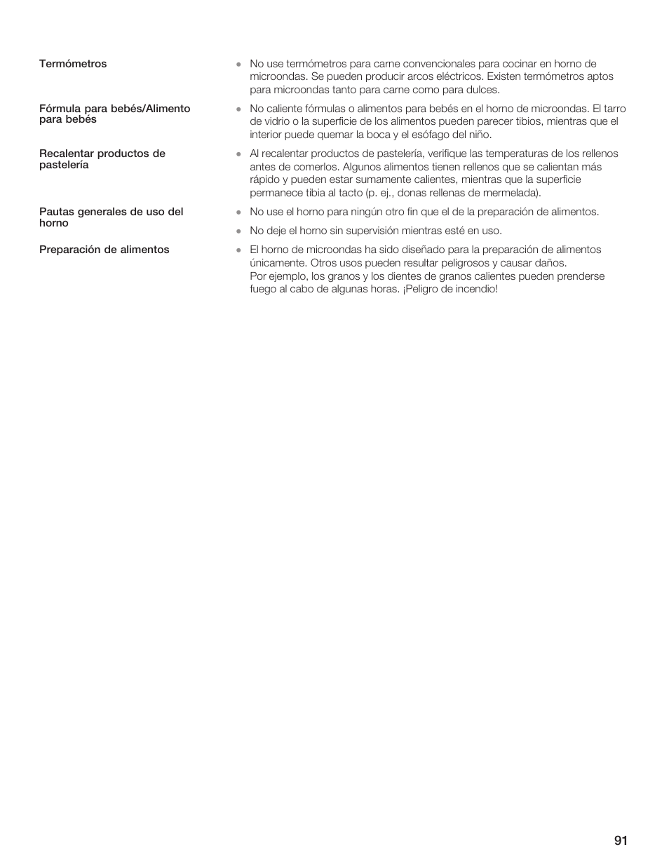Thermador AN AMERICAN ICON MBEB User Manual | Page 91 / 124