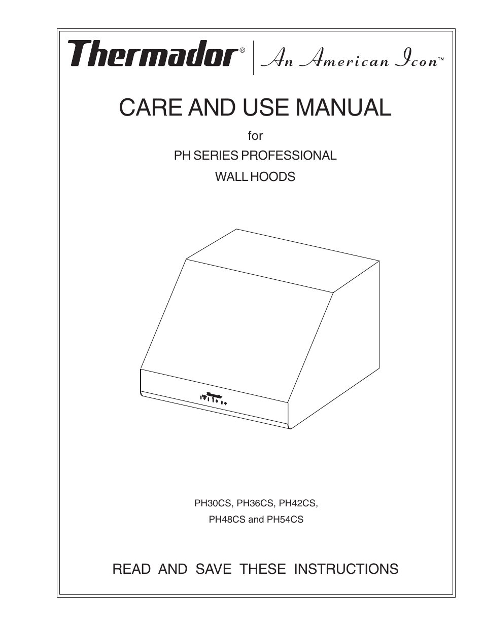 Thermador PH48CS User Manual | 24 pages