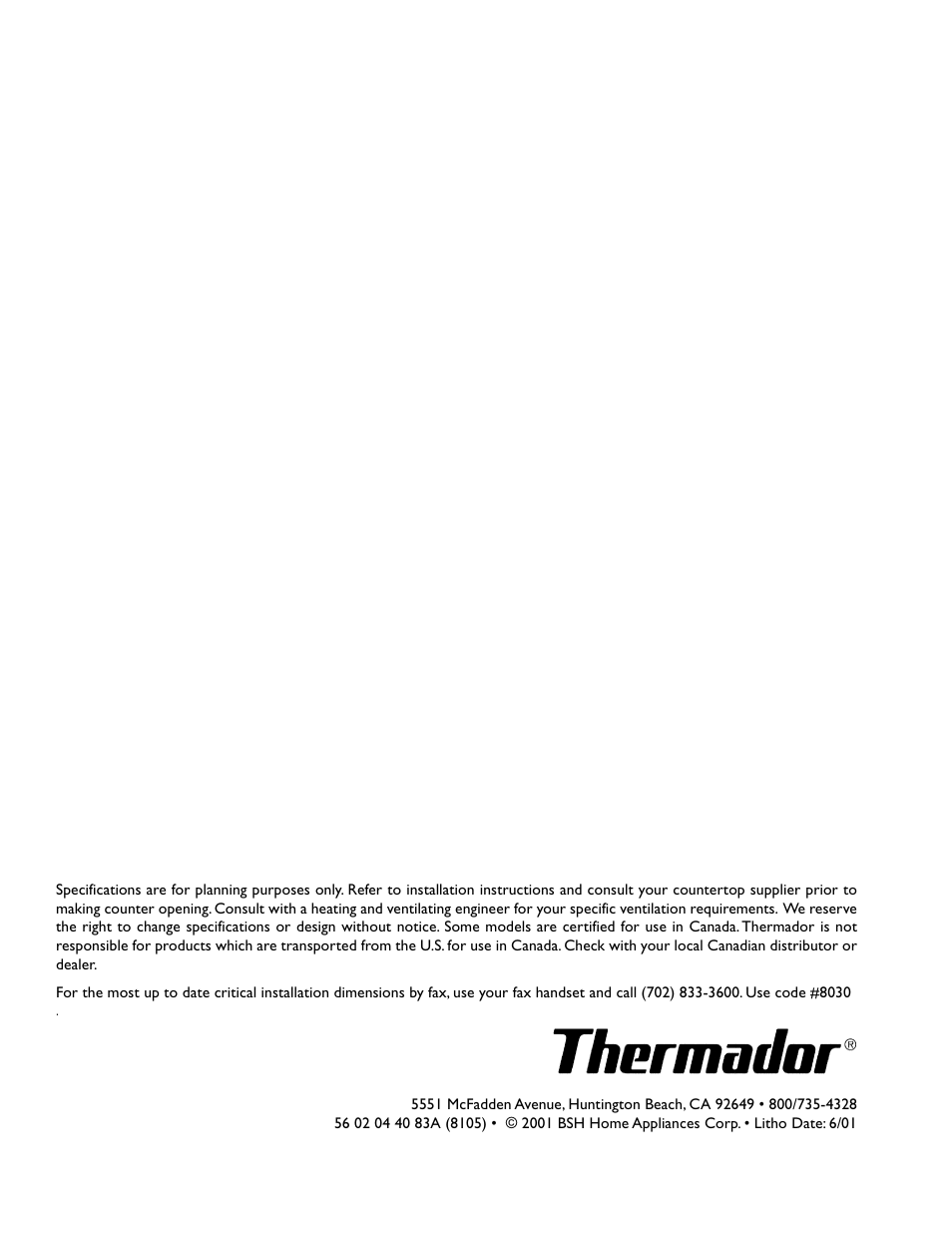 Thermador DW44ZSB User Manual | Page 24 / 24