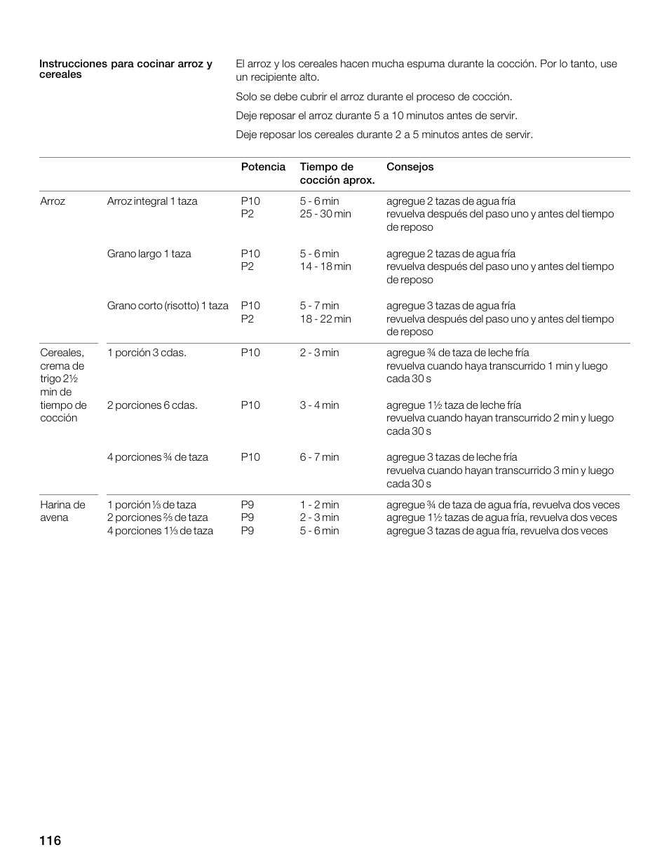 Thermador MBEW User Manual | Page 116 / 124