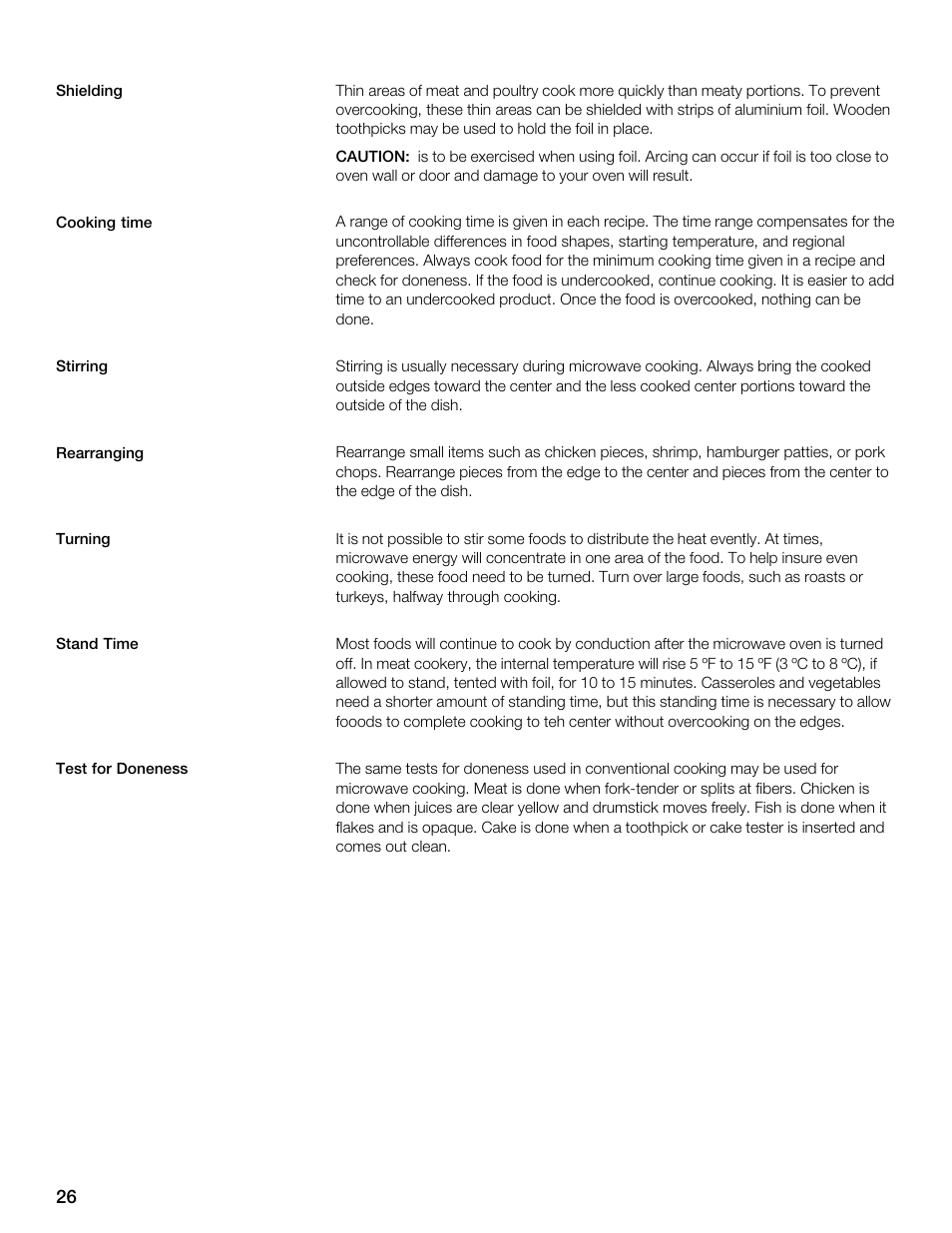 Thermador MBEW User Manual | Page 26 / 124