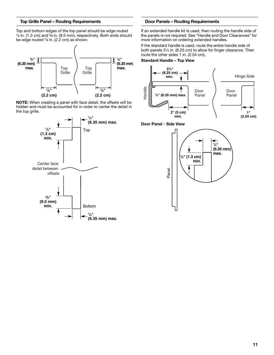 Thermador KBUIT4250A User Manual | Page 11 / 64