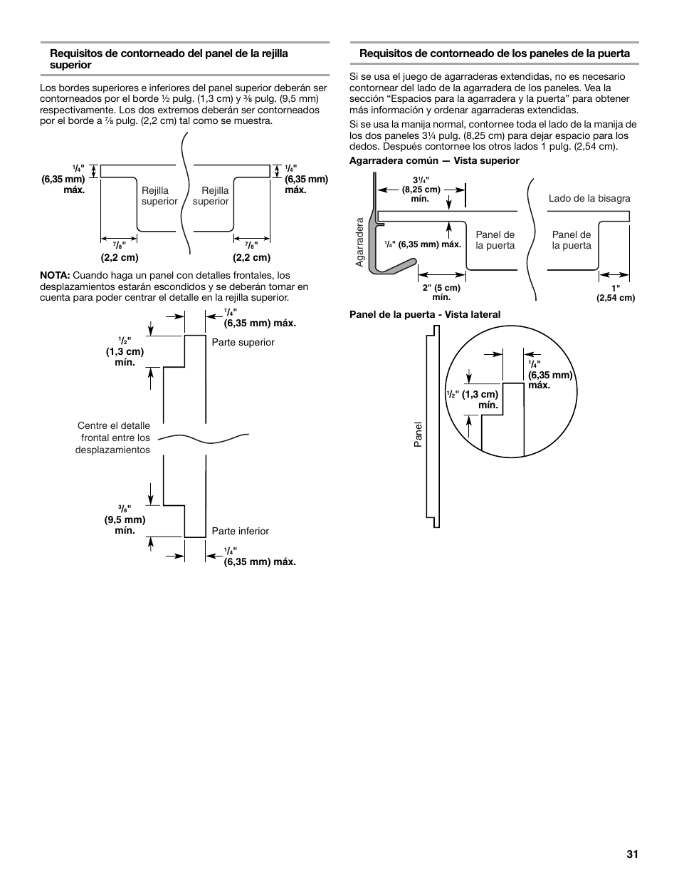 Thermador KBUIT4250A User Manual | Page 31 / 64