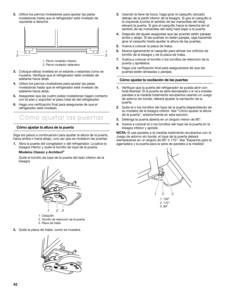 Thermador KBUIT4250A User Manual | Page 42 / 64