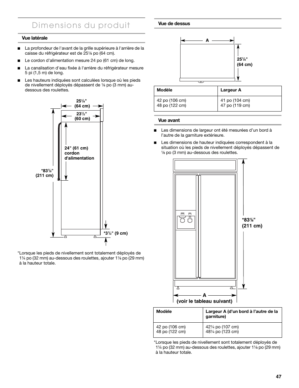 Thermador KBUIT4250A User Manual | Page 47 / 64