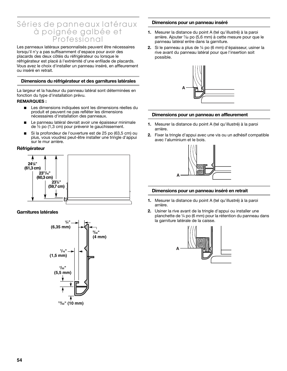 Thermador KBUIT4250A User Manual | Page 54 / 64