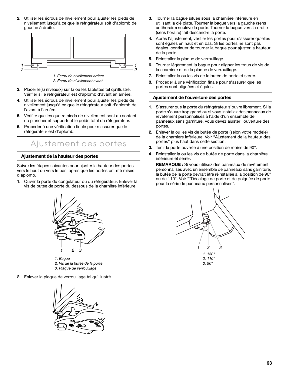 Thermador KBUIT4250A User Manual | Page 63 / 64