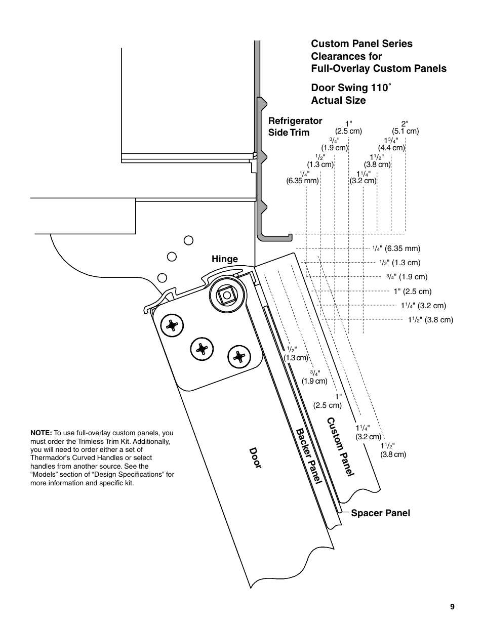 Thermador KBUIT4250A User Manual | Page 9 / 64