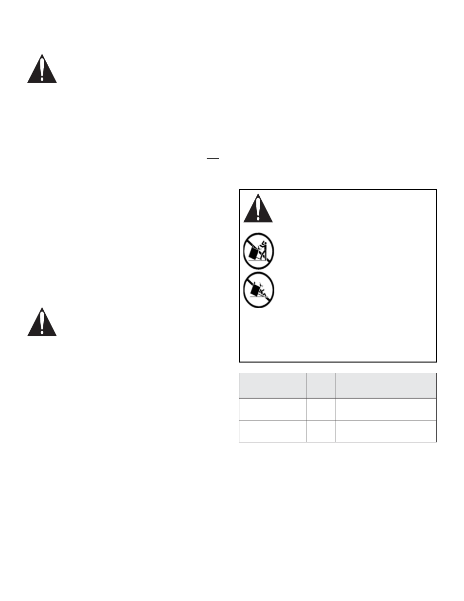 Avertissement - danger de basculement, Avertissement - risque de décharge électrique, Avertissement | Étape 5 : installation du dispositif anti-bascule | Thermador PRO GRAND PRD48 User Manual | Page 45 / 97