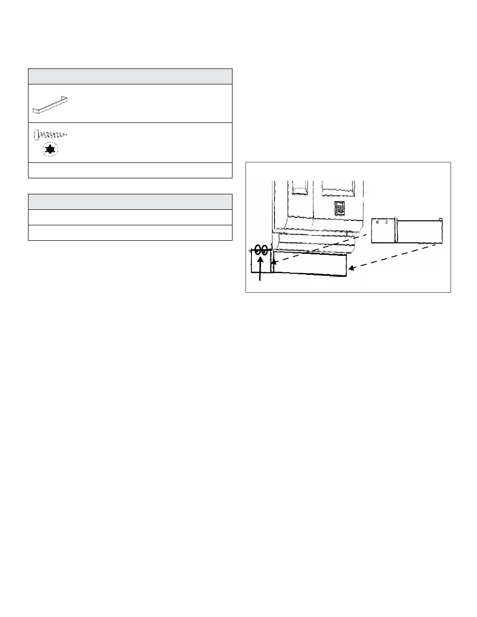 Rodapié (opcional) (pa [36,48] jtkg), Figura 28: instalación del rodapié | Thermador PRO GRAND PRD48 User Manual | Page 93 / 97