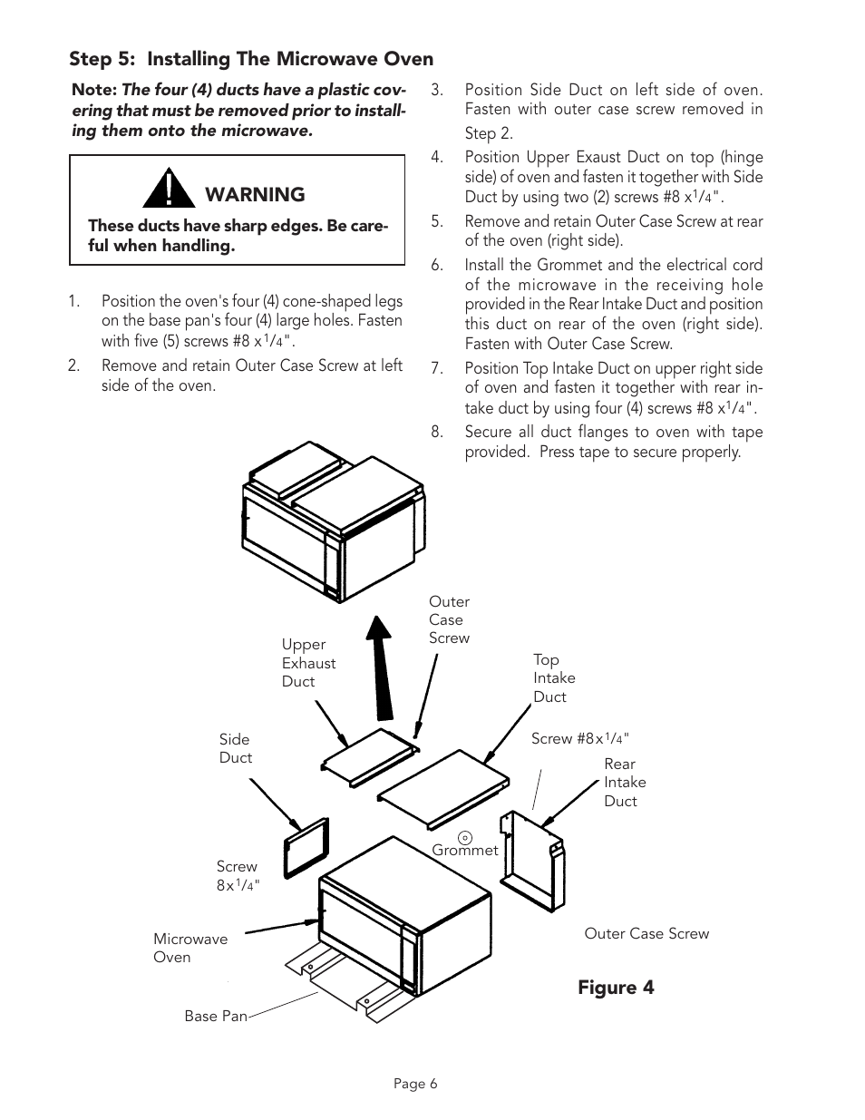 Thermador MBB User Manual | Page 6 / 8
