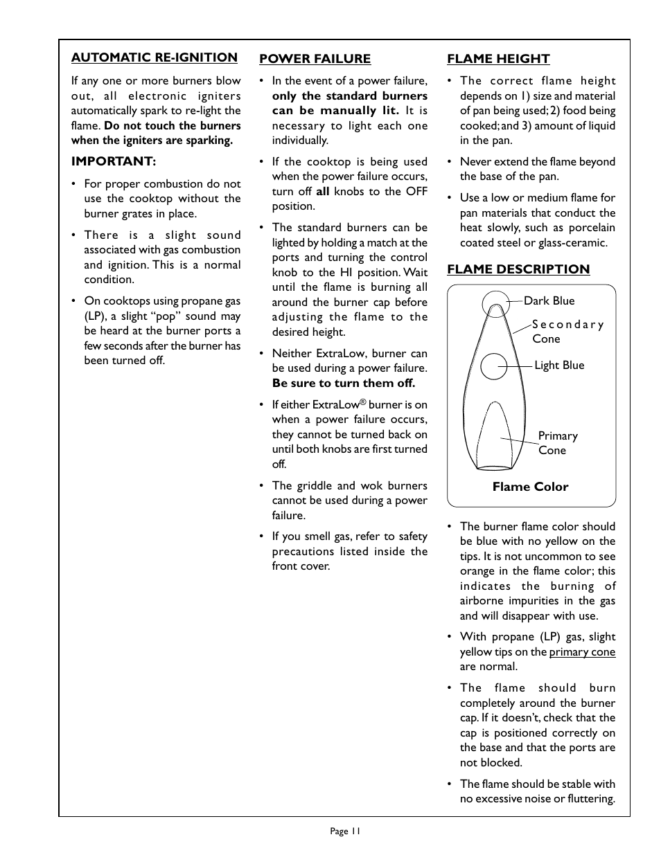 Thermador PCS484GG User Manual | Page 13 / 36