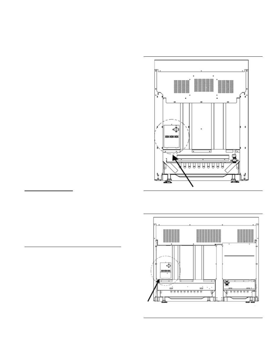 Figure 11: location of junction box on 48” ranges, To figure 10, Figure 11 | Thermador PRO-HARMONYTM PRD30 User Manual | Page 16 / 68