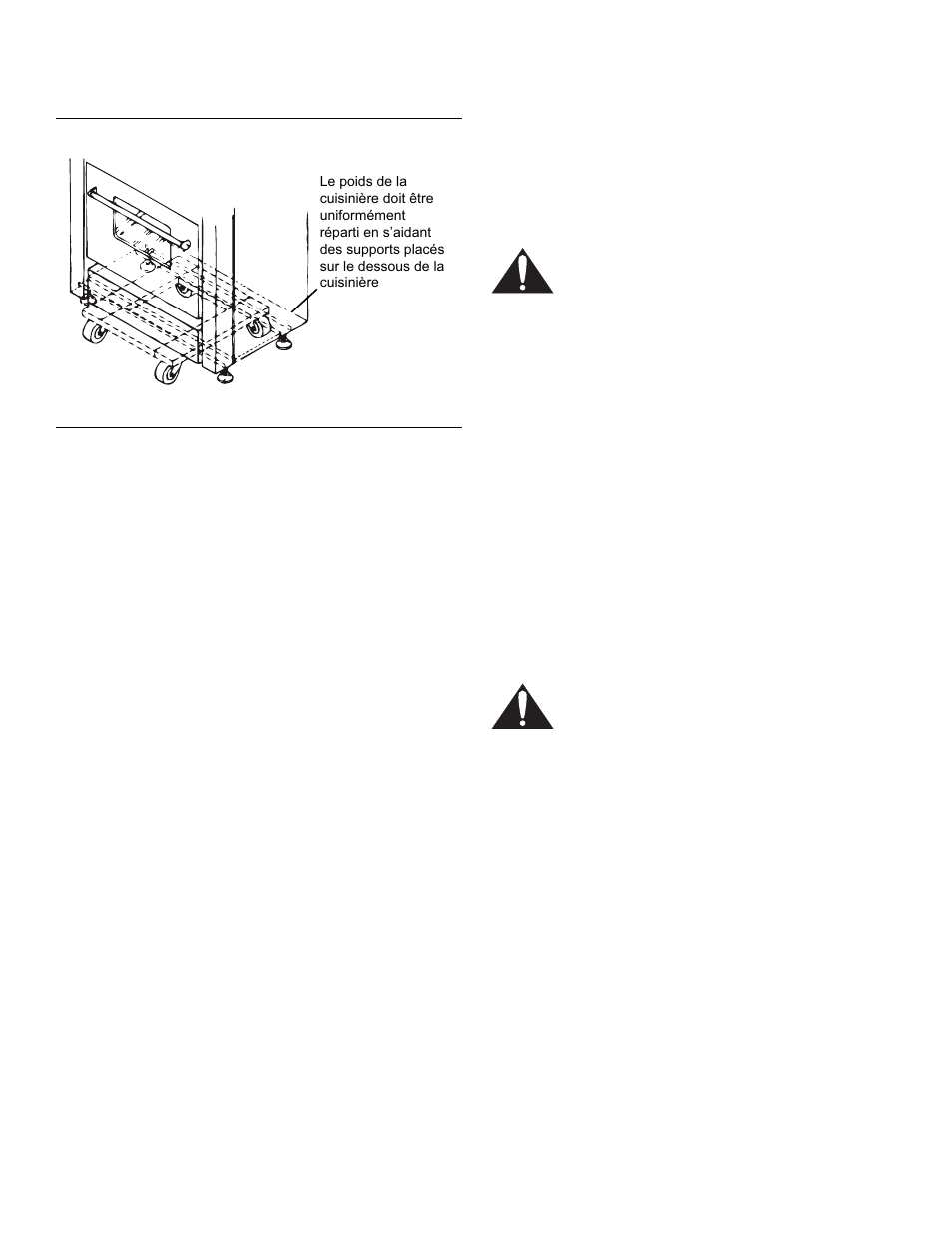 Important, Réglage de l'angle du gril (certains modèles), Avertissement — danger de basculement | Avertissement — risque d’électrocution | Thermador PRO-HARMONYTM PRD30 User Manual | Page 33 / 68