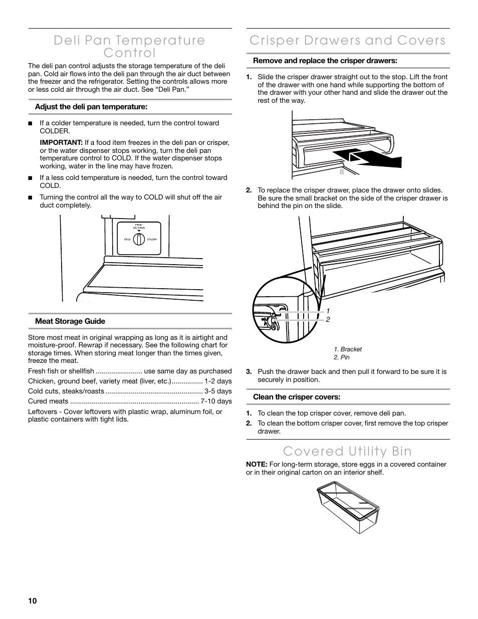 Thermador KBUDT4860A User Manual | Page 10 / 60