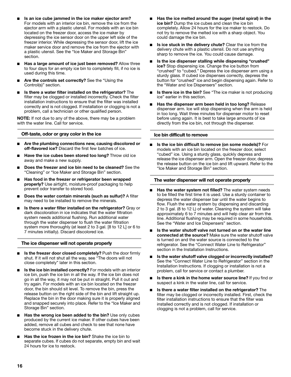 Thermador KBUDT4860A User Manual | Page 16 / 60