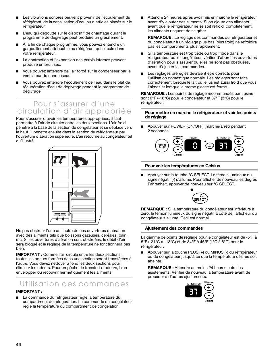 Thermador KBUDT4860A User Manual | Page 44 / 60