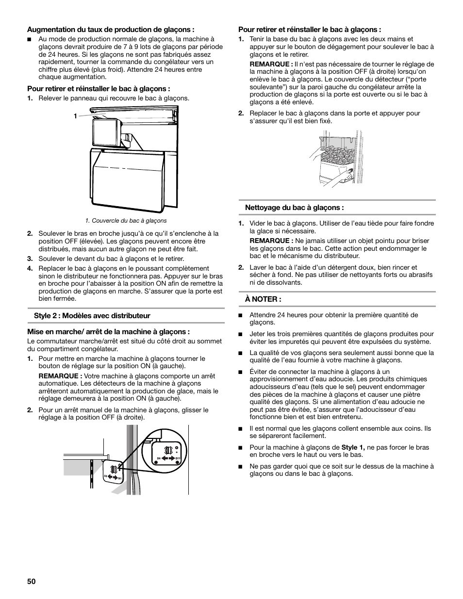 Thermador KBUDT4860A User Manual | Page 50 / 60