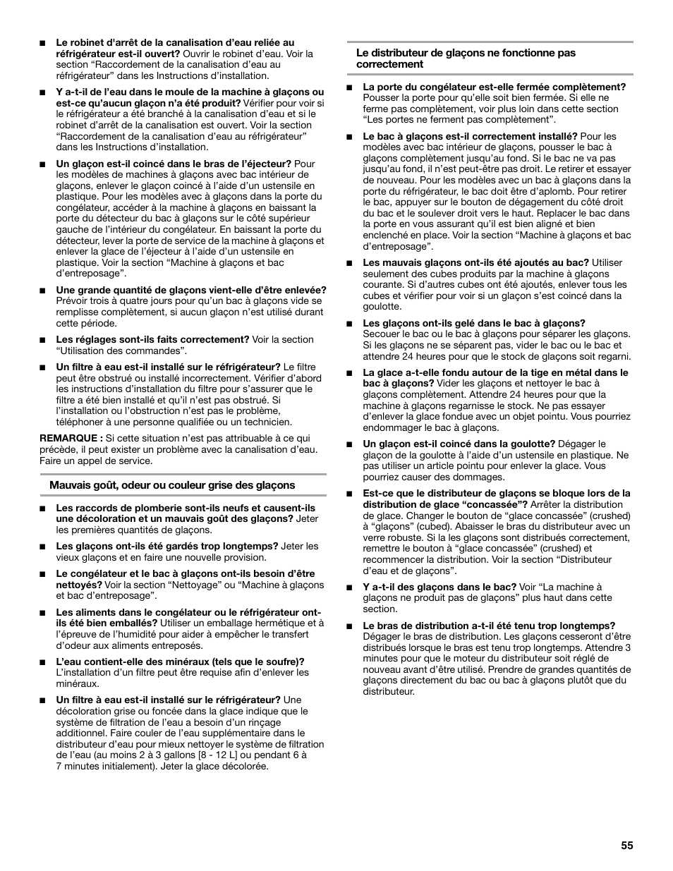 Thermador KBUDT4860A User Manual | Page 55 / 60