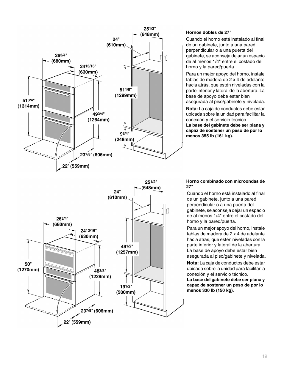 Thermador POD302 User Manual | Page 19 / 44