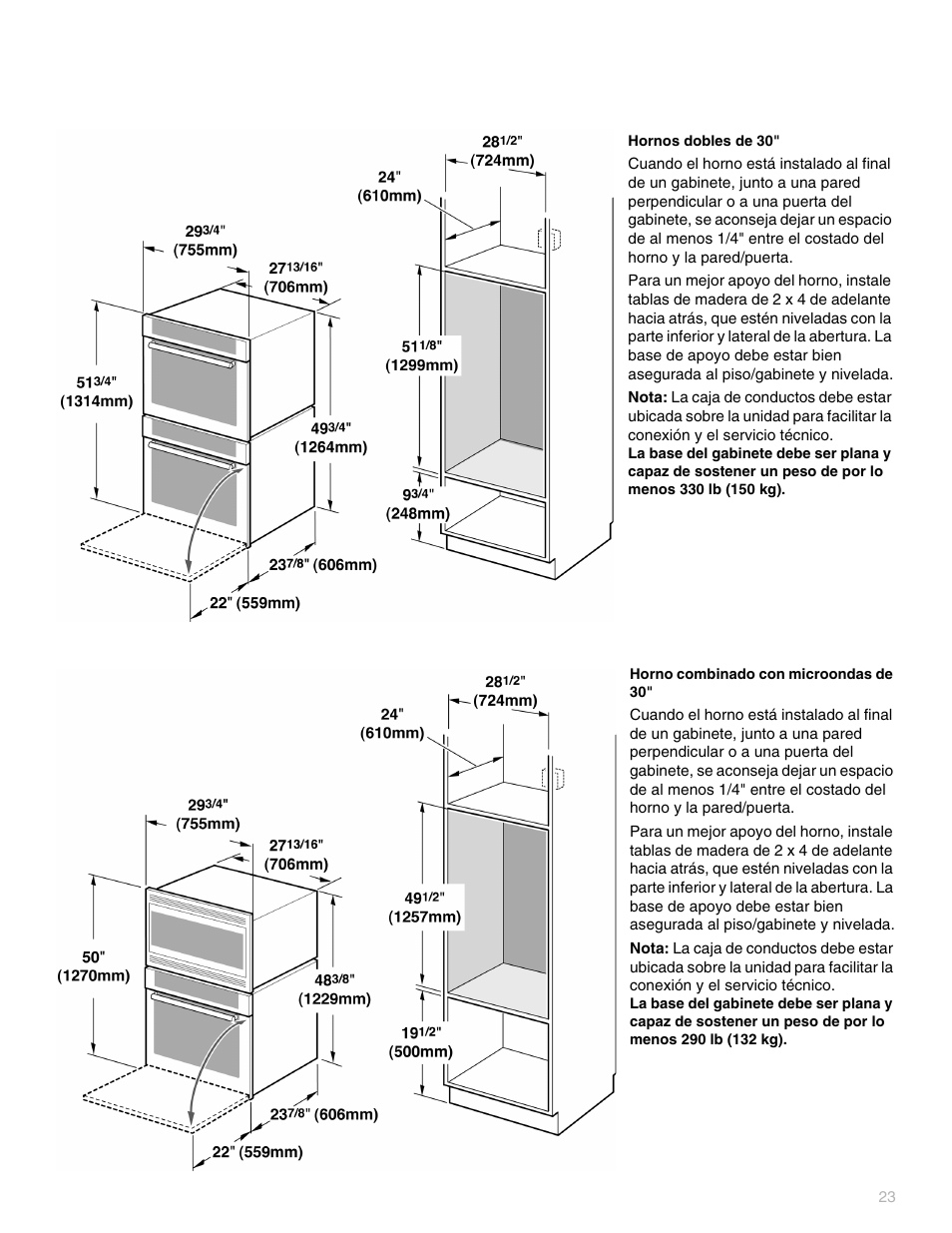 Thermador POD302 User Manual | Page 23 / 44