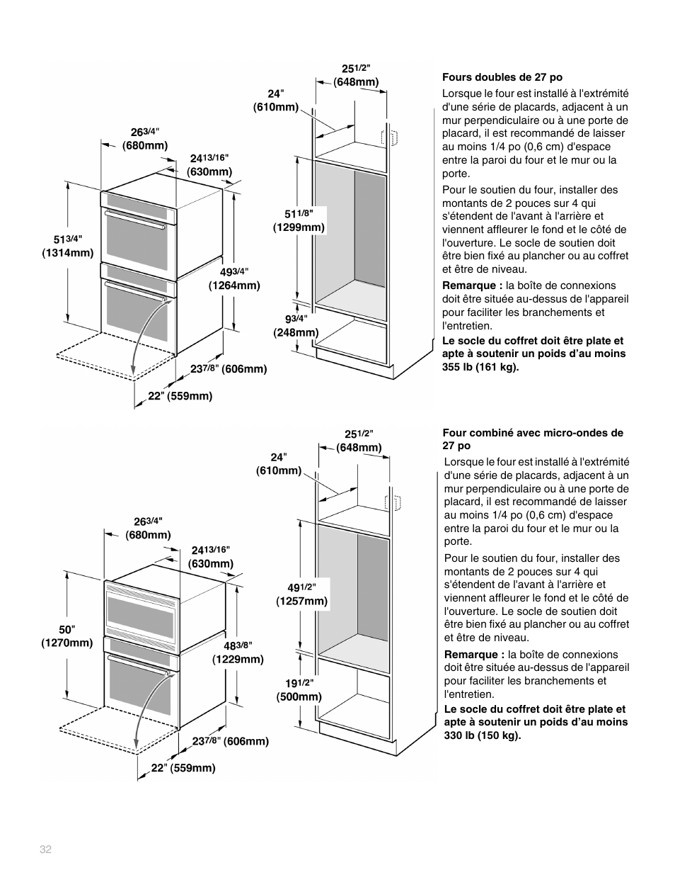 Thermador POD302 User Manual | Page 32 / 44