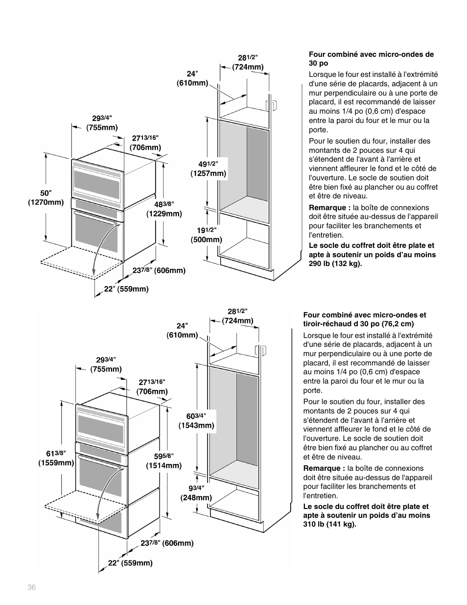 Thermador POD302 User Manual | Page 36 / 44