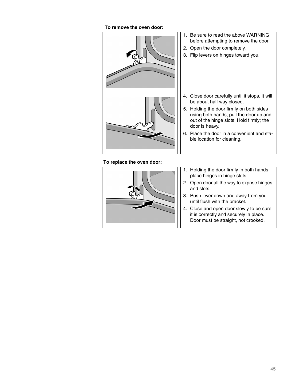 Thermador MEMW271 User Manual | Page 45 / 52